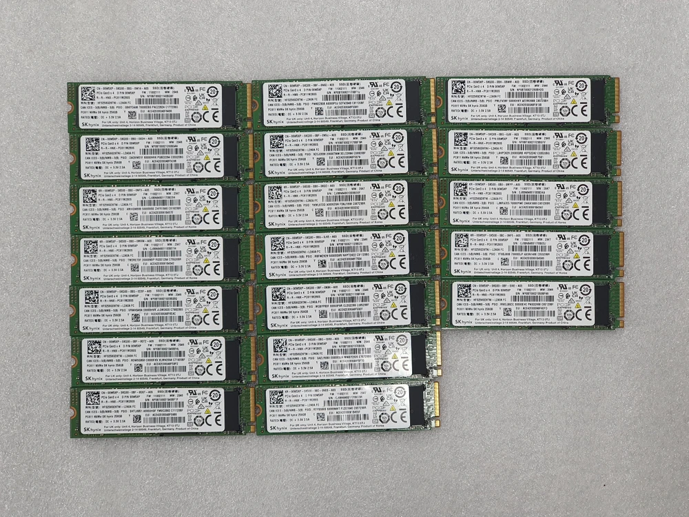 컴퓨터 저장장치 하이닉스 PC611 M.2 NVME SSD 256GB 이미지