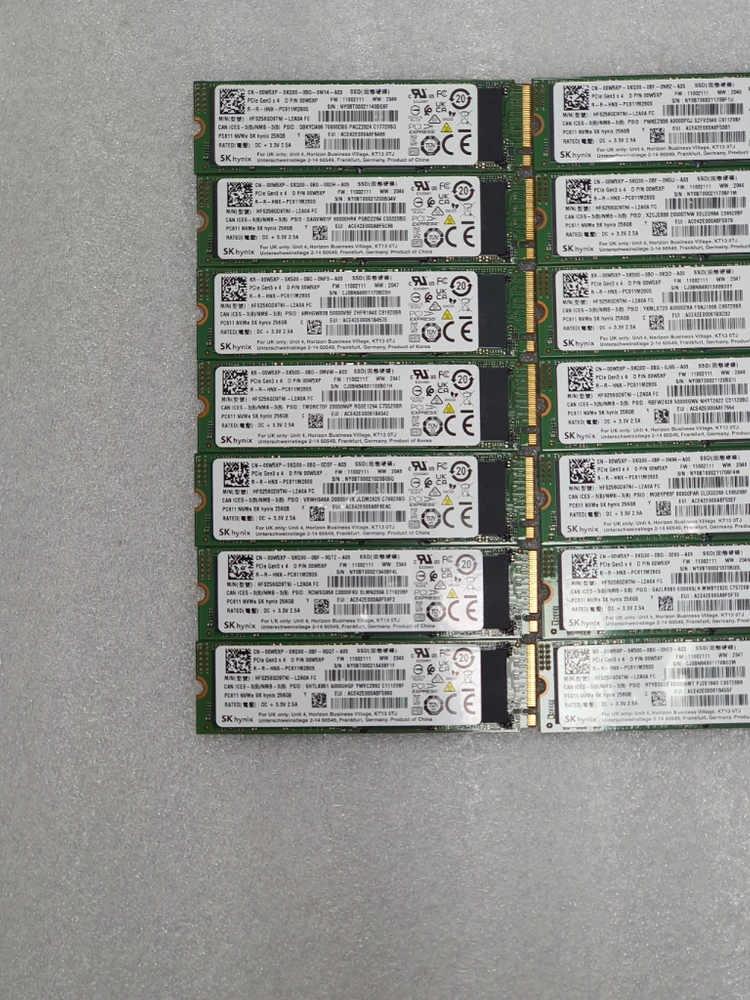 컴퓨터 저장장치 하이닉스 PC611 M.2 NVME SSD 256GB 이미지