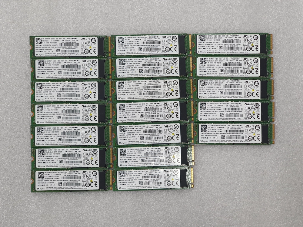 컴퓨터 저장장치 하이닉스 PC611 M.2 NVME SSD 256GB 이미지