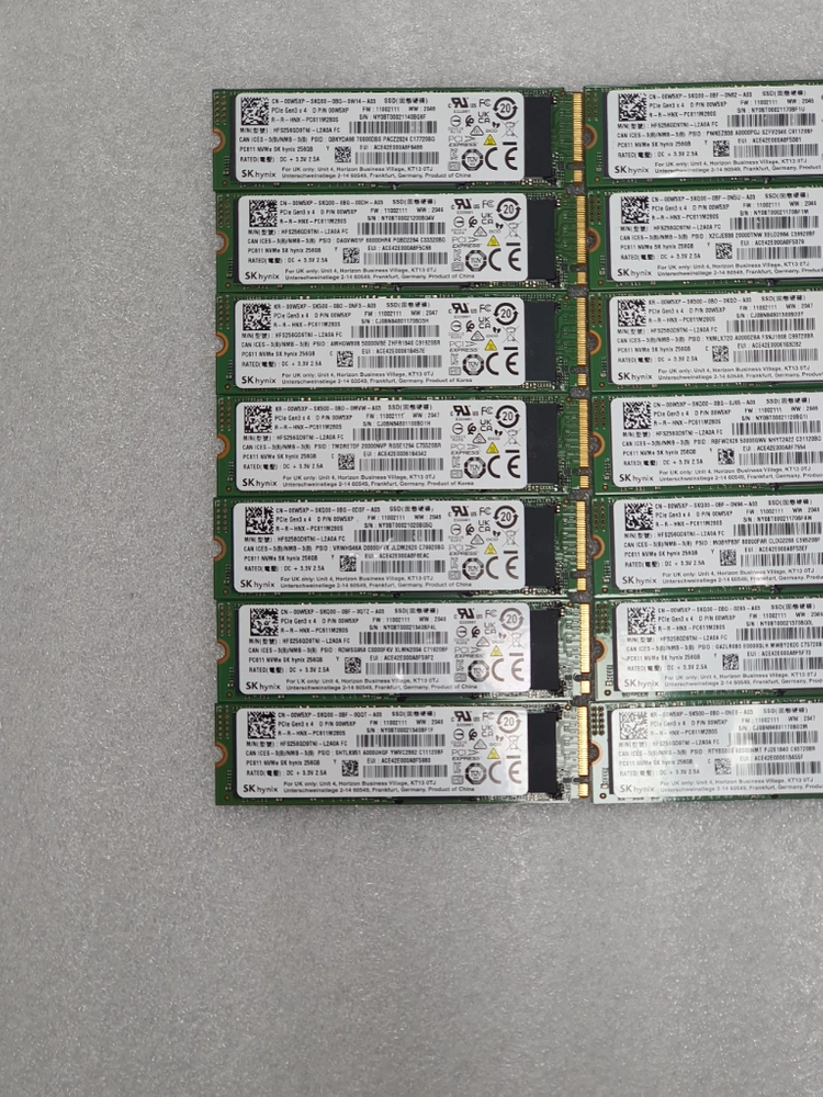 컴퓨터 저장장치 하이닉스 PC611 M.2 NVME SSD 256GB 이미지