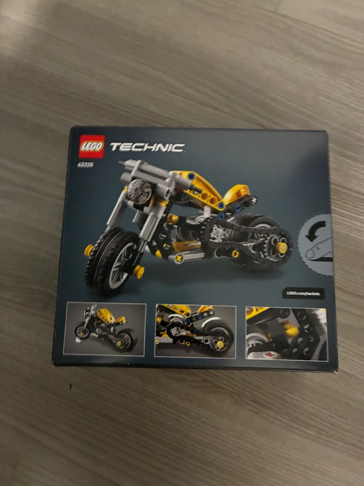 미개봉> LEGO 레고 테크닉 42225 옐로우 모터바이 이미지