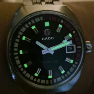 [오버홀/올제치] RADO Captain Cook 빈티지 오토매틱 시계 이미지