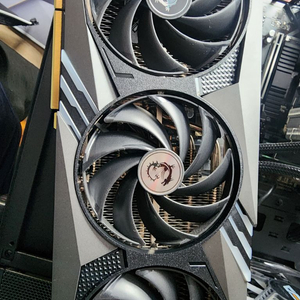 msi rtx4070 trio 그래픽카드 이미지