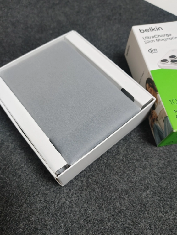 벨킨 BPD022 10000mAh Qi2 25W 슬림 마그네틱 고속 무선 충전 보조배터리 이미지