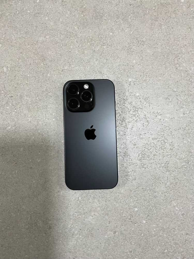 아이폰 16pro 128기가 블랙 이미지