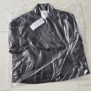 [S급] 지센 Zishen 포레더(faux leather) 점퍼 블랙 9 이미지