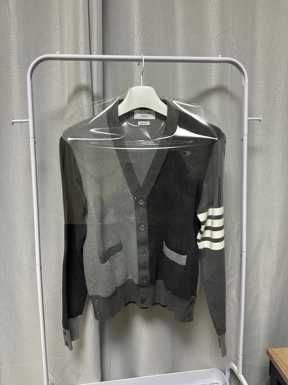 2 size 톰브라운 밀라노스티치 믹스 배색 가디건 새상품급 이미지