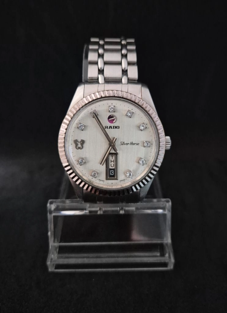 [오버홀/올제치] RADO Silver Horse 빈티지 오토매틱 시계 이미지