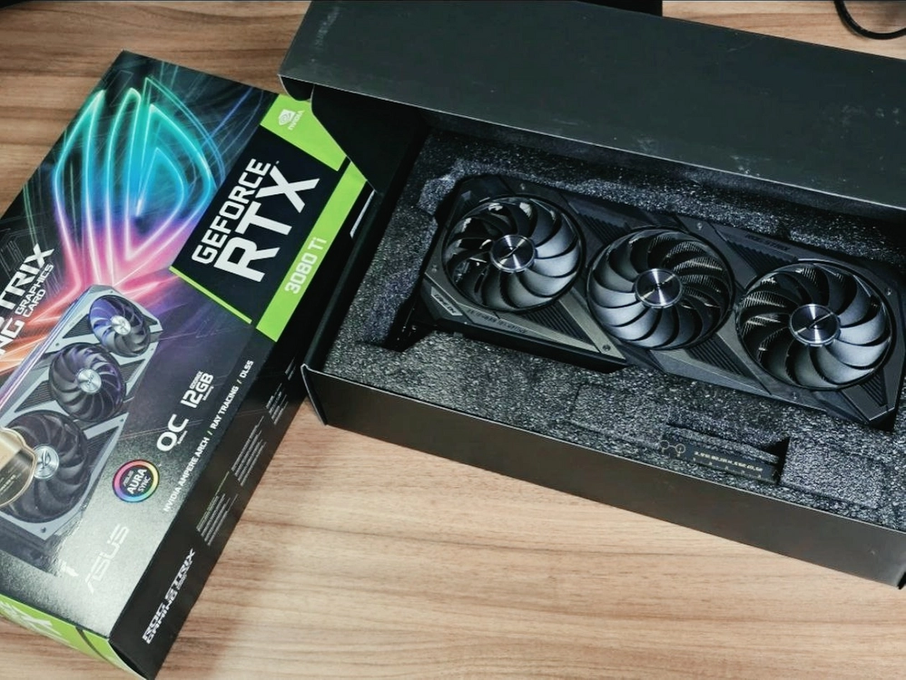 asus strix rtx3080ti 이미지