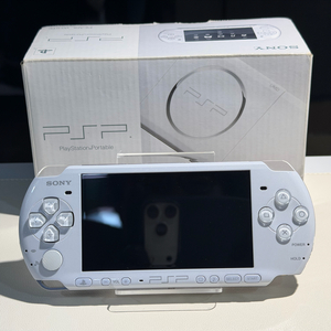 [A급 미품/박스완품] 소니 PSP-3000 펄 화이트 / 황변 없는 선명한 액정 이미지