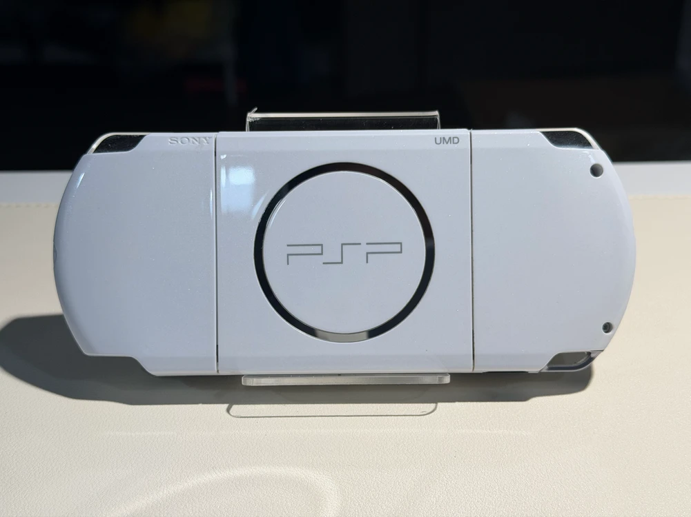 [A급 미품/박스완품] 소니 PSP-3000 펄 화이트 / 황변 없는 선명한 액정 이미지