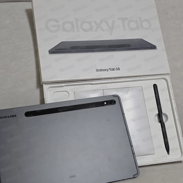 갤럭시탭s8 wifi 126gb(정품키보드케이스포함) 이미지