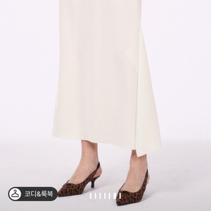 랑방 크링클 밴딩 슬릿 스커트 ( 타임, 마인, 시스템, 오브제, 더캐시미어) 이미지