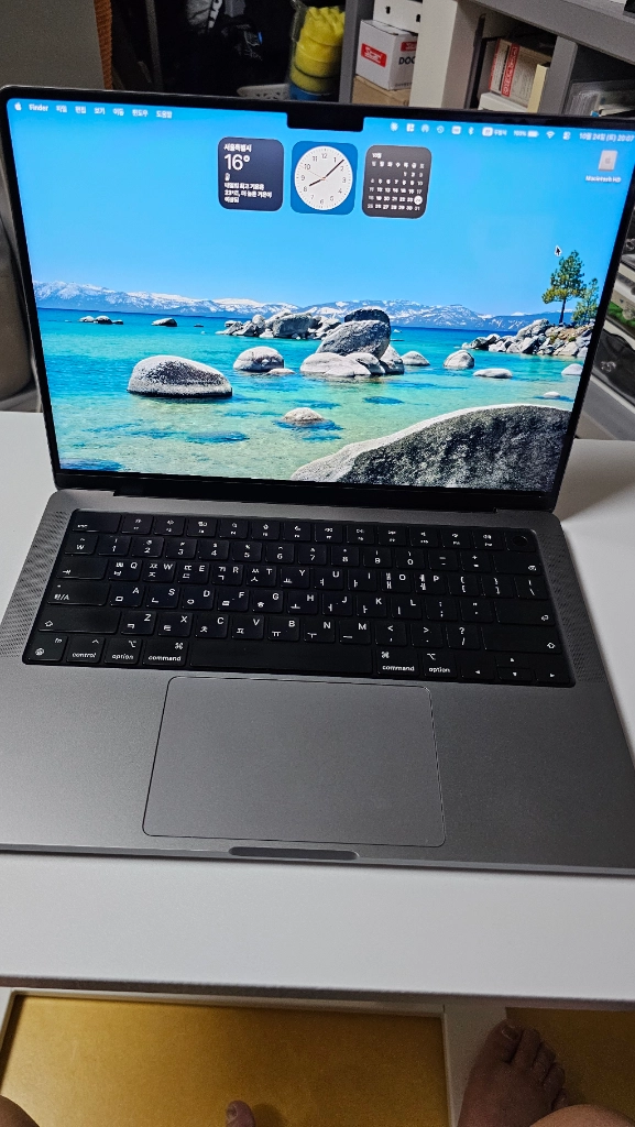 맥북프로 14인치 m1max 32c gpu 32g램,ssd1t 이미지