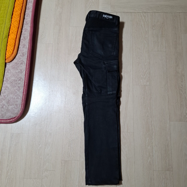 발망 지퍼디테일 블랙진32 2종각각 이미지