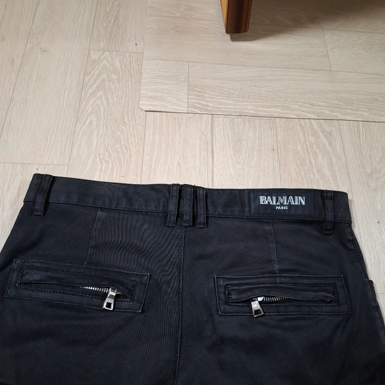 발망 지퍼디테일 블랙진32 2종각각 이미지