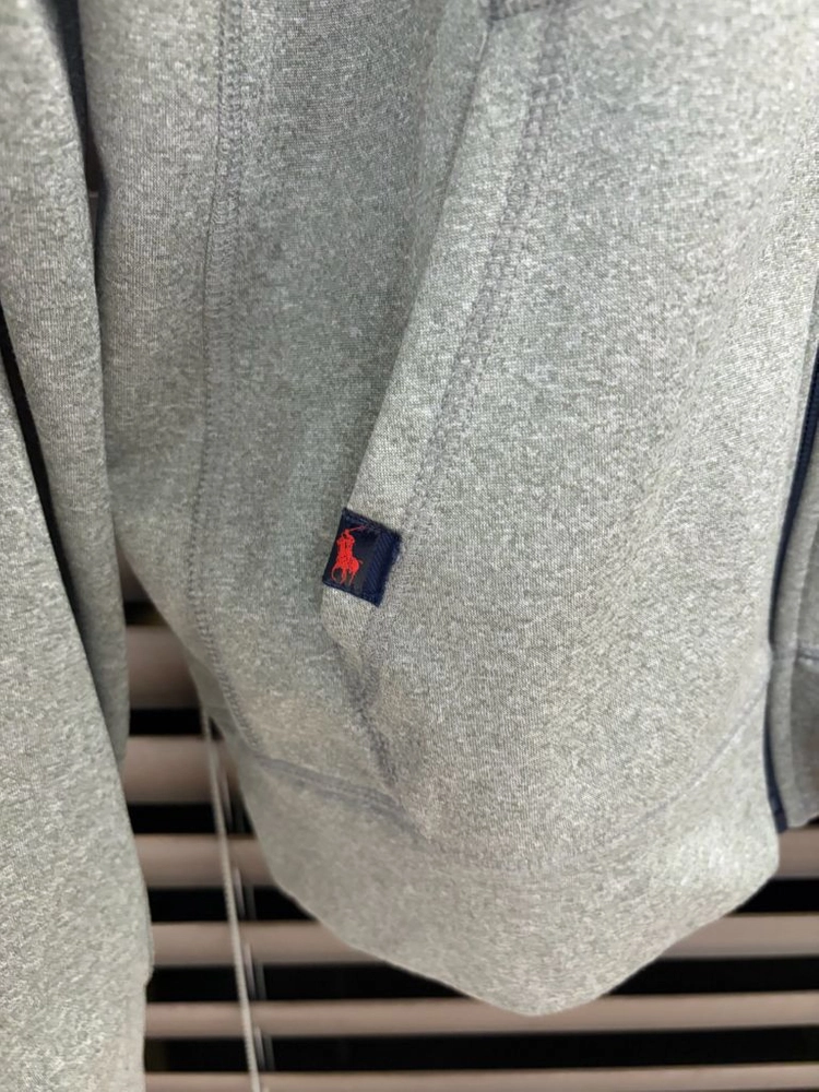 폴로 랄프로렌 퍼포먼스 후드집업 그레이 보이즈 XL 이미지