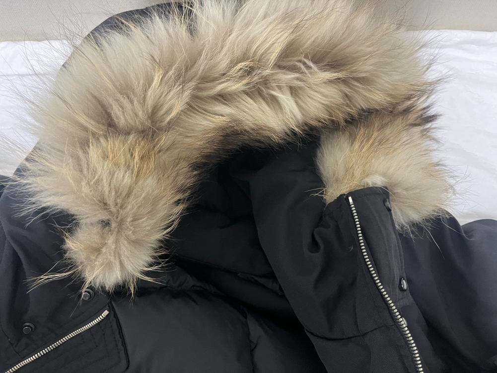 시스템옴므 한섬 패딩 100 L 다운 점퍼 가죽 롱패딩 남성 시스템 자켓 타임옴므 솔리드옴므 가죽 모피 이미지