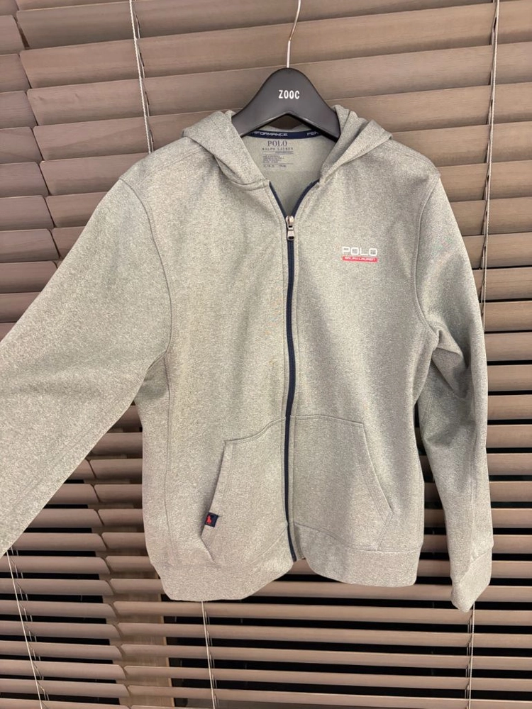 폴로 랄프로렌 퍼포먼스 후드집업 그레이 보이즈 XL 이미지