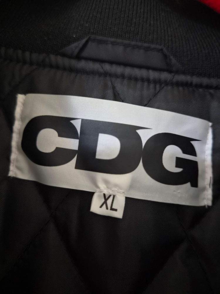 cdg . 꼼데가르송 스타디움 패딩 바시티 자켓 XL 이미지