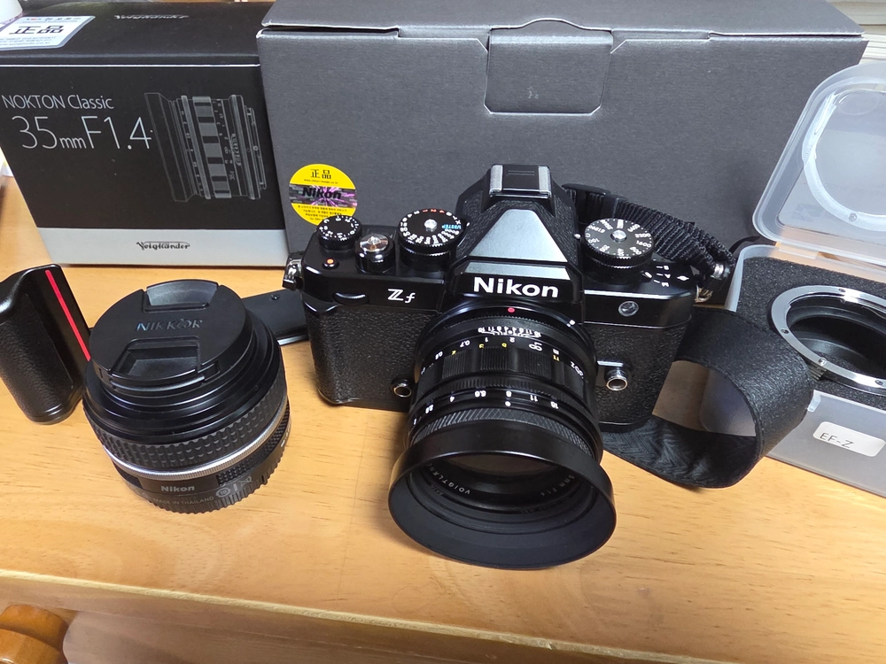 니콘 zf 40mm se 렌즈킷, 보이그랜더 녹턴클래식 35mm f1.4 z마운트렌즈 - 안심되는 중고거래