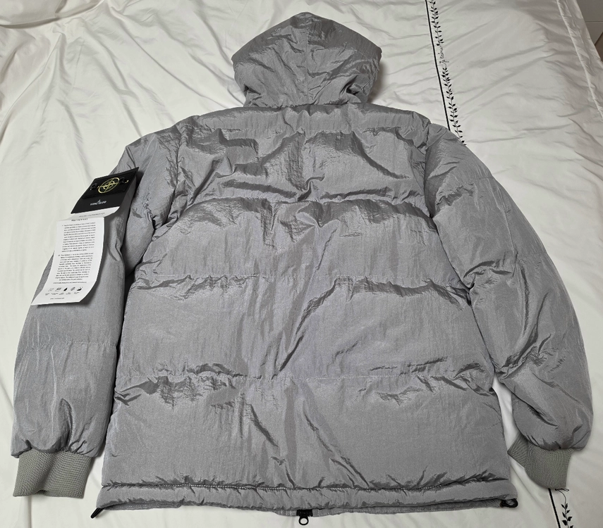 스톤아일랜드 메탈 다운 후드 자켓 L 사이즈 이미지
