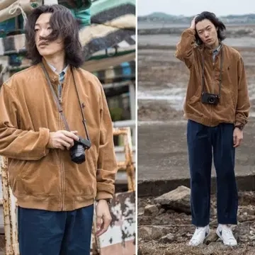폴로 코듀로이 헤링턴 도그이어 워크 바라쿠다 자켓 M사이즈 새제품 이미지