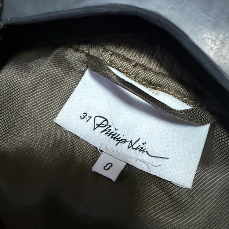 3.1 Phillip Lim <정가 90만원대> 패치워크 봄버 자켓 3.1 필립림 밀리터리 항공 점퍼 카키 국방색 이미지