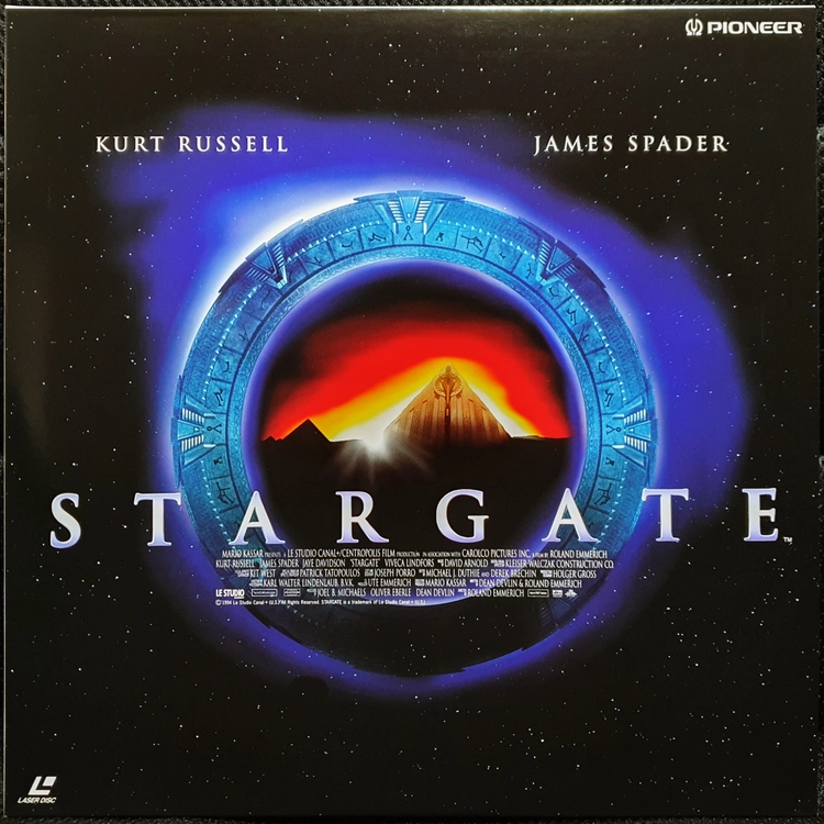 스타게이트 STARGATE 레이저 디스크 LD 이미지