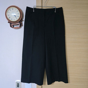 구호(KUHO) 여성 와이드 크롭 팬츠 이미지