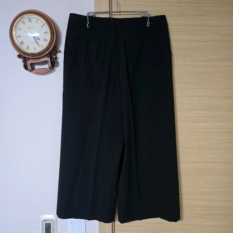 구호(KUHO) 여성 와이드 크롭 팬츠 이미지