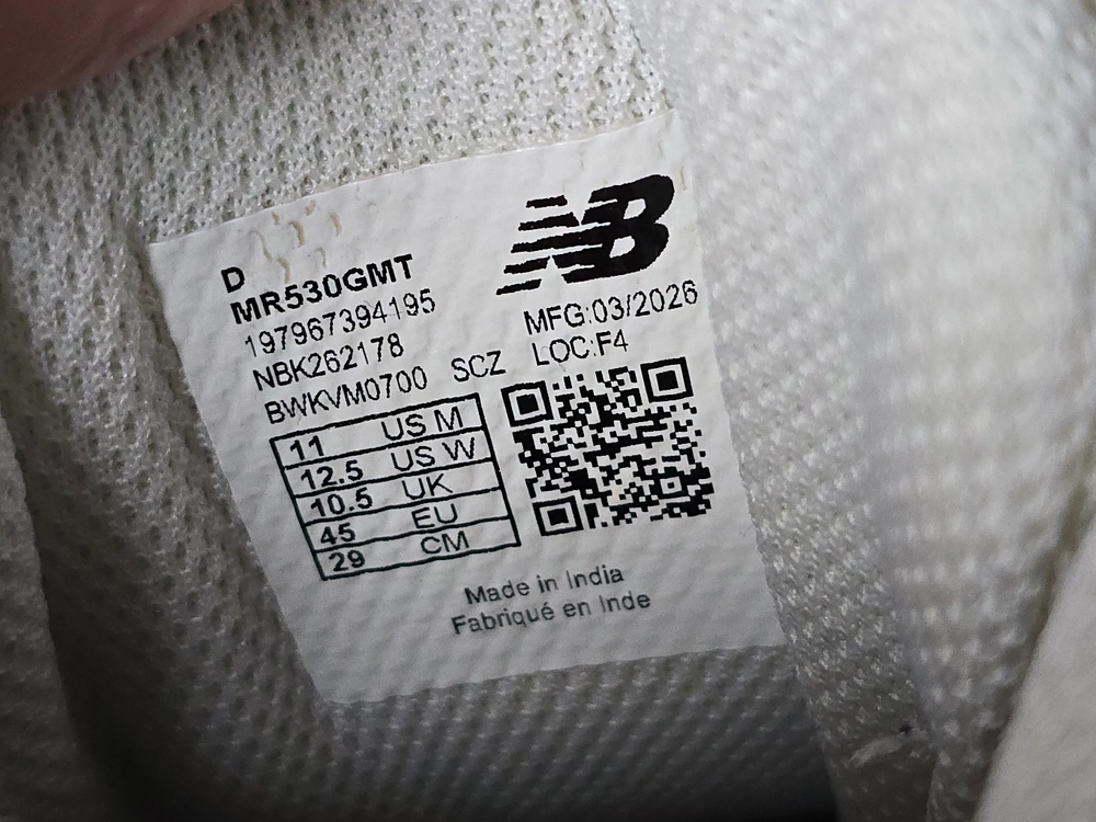 뉴발란스 530 아리조나 290mm (NBPDGS113S / MR530GMT SILVER) 이미지