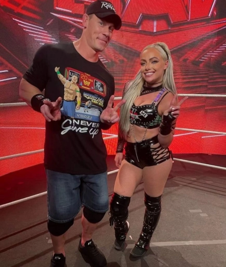 정품 WWE 존 시나 티셔츠 사이즈 M 이미지