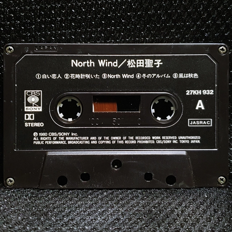 마츠다 세이코 North Wind 카세트 테이프 이미지