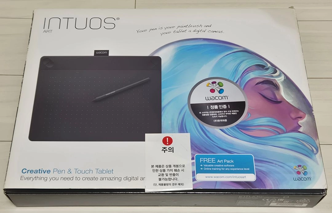 (미사용 S급) 와콤 인튜어스 CTL-490 타블렛 이미지