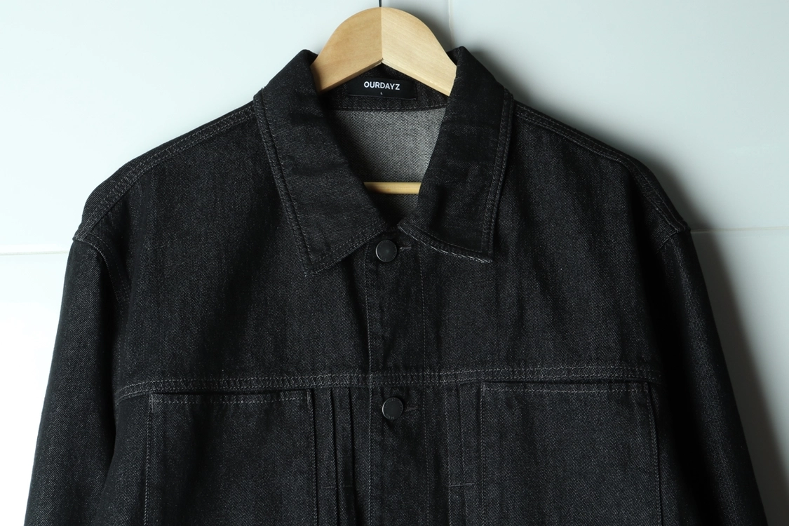 (L-XL) 브랜드빈티지 집업 바람막이 점퍼자켓 데님 이미지