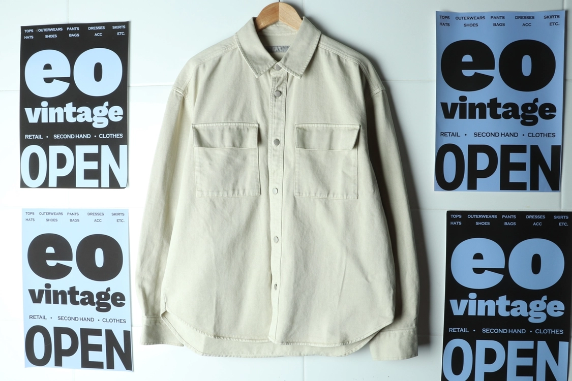 (L-XL) 에잇세컨즈 집업 바람막이 점퍼자켓 오버핏 이미지