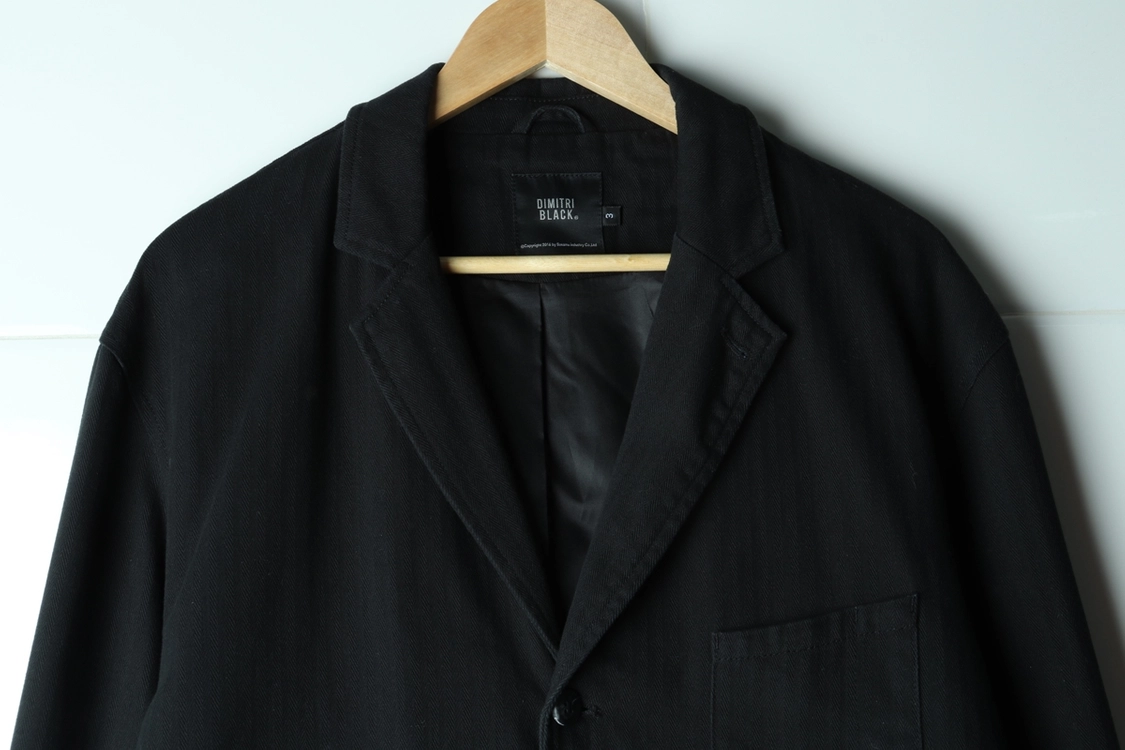 (L-XL) 디미트리블랙 집업 바람막이 점퍼자켓 이미지