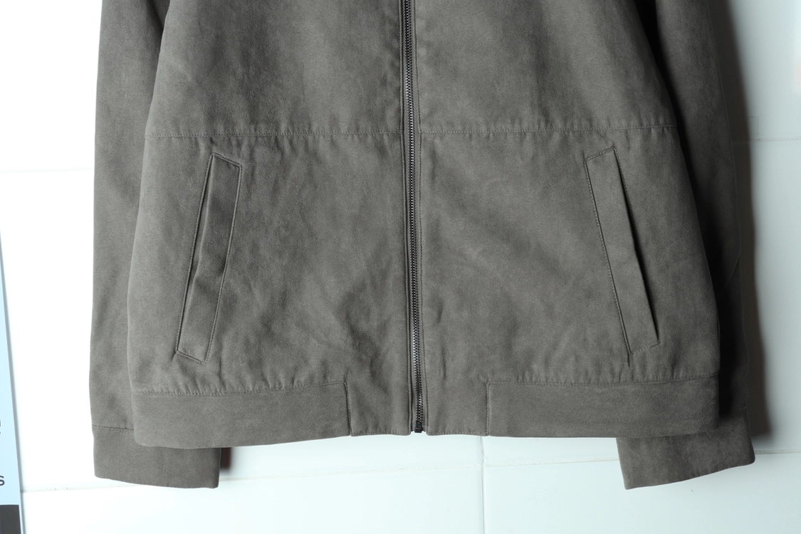 (L-XL) 탑텐 집업 바람막이 점퍼자켓 스웨이드 이미지
