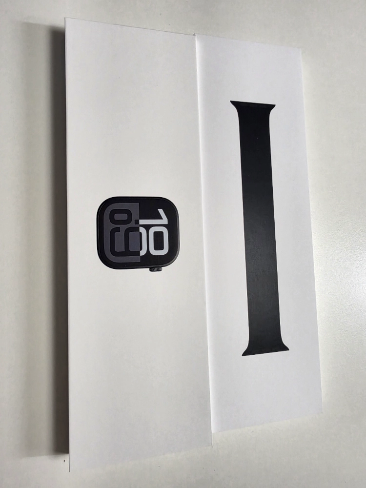 (미사용 리퍼)애플워치 10 제트블랙 46mm 알루미늄 gps 이미지