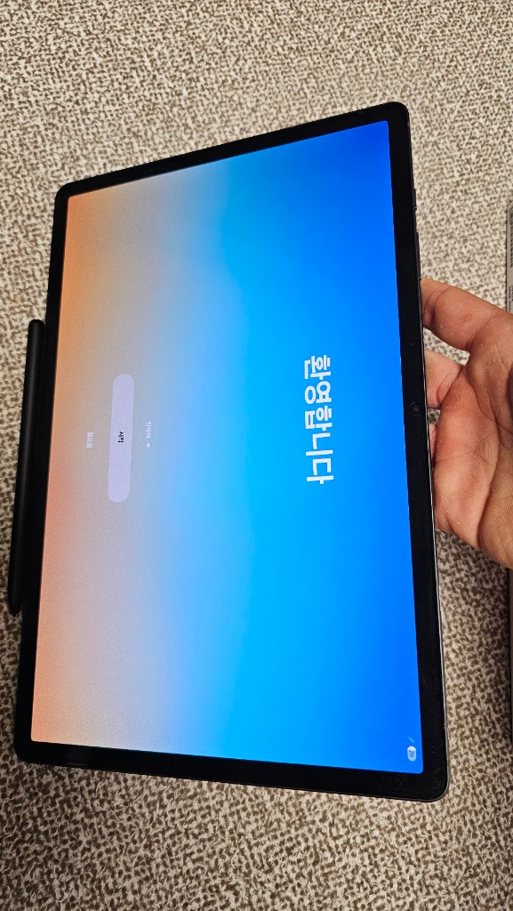 갤럭시탭s9플러스 256 wifi 그린파이트 이미지