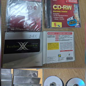 PC 공DVD-R CD-R CD-RW 낱장케이스 공케이스 이미지