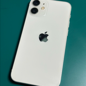 아이폰 12 미니 화이트 128GB [배터리 효율 74%] 판매합니다. 이미지