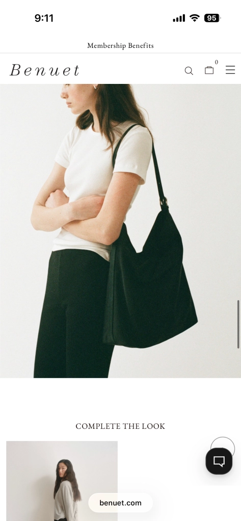 베뉴엣 멜버른백 나일론 melbourne bag Nylon 이미지