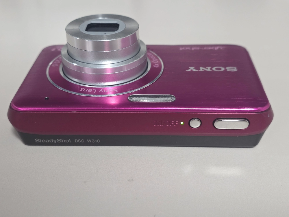 소니 사이버샷 DSC-W310 빈티지 디지털카메라 이미지