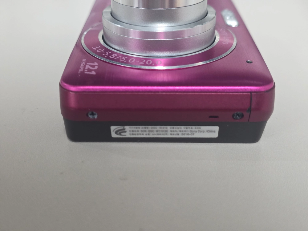 소니 사이버샷 DSC-W310 빈티지 디지털카메라 이미지