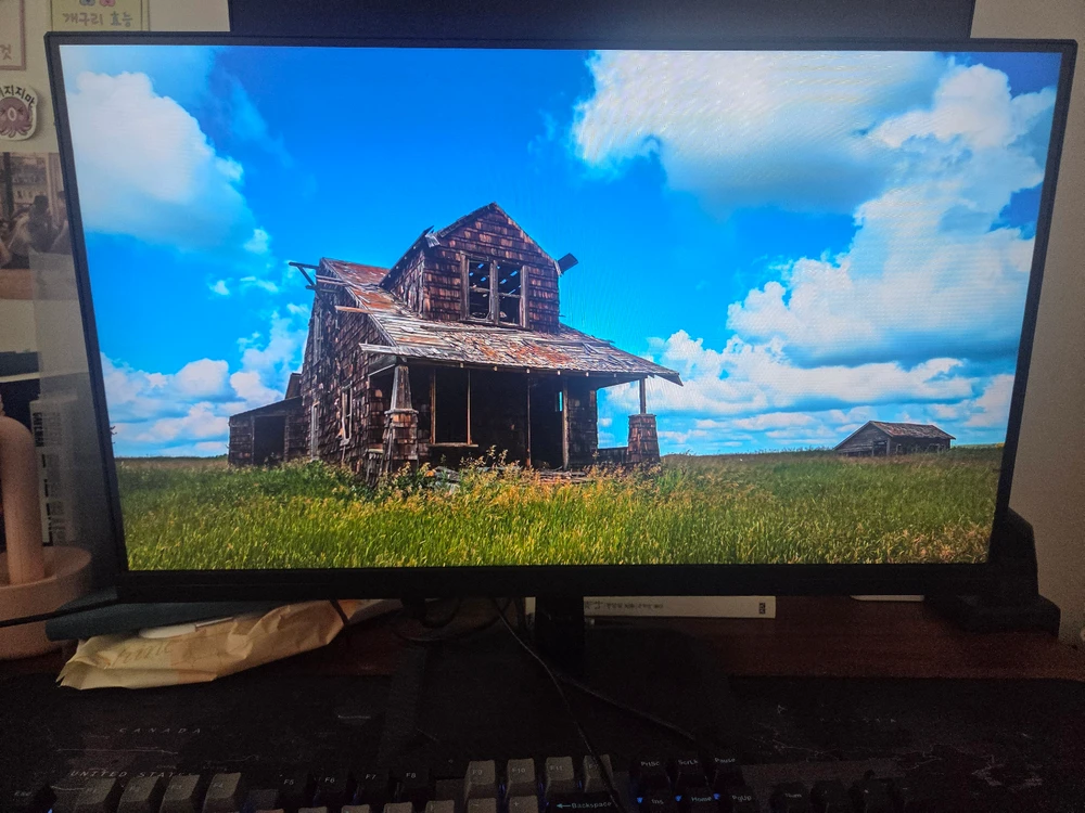 한성 24인치 240Hz fast ips패널 모니터 - 안심되는 중고거래