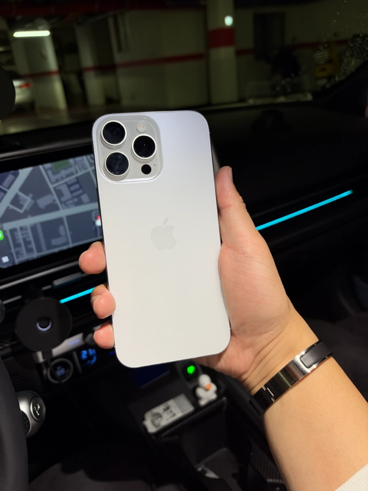 (애케플O)아이폰16프로맥스 512gb 화이트 티타늄 자급제 판매 이미지
