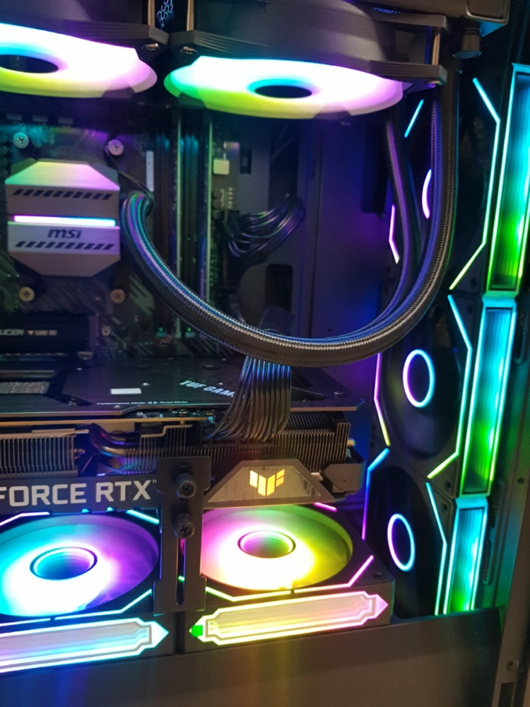 라이제 5900X 수냉 32G 1T RTX 3080TUF 본체 미사용 신품급 이미지