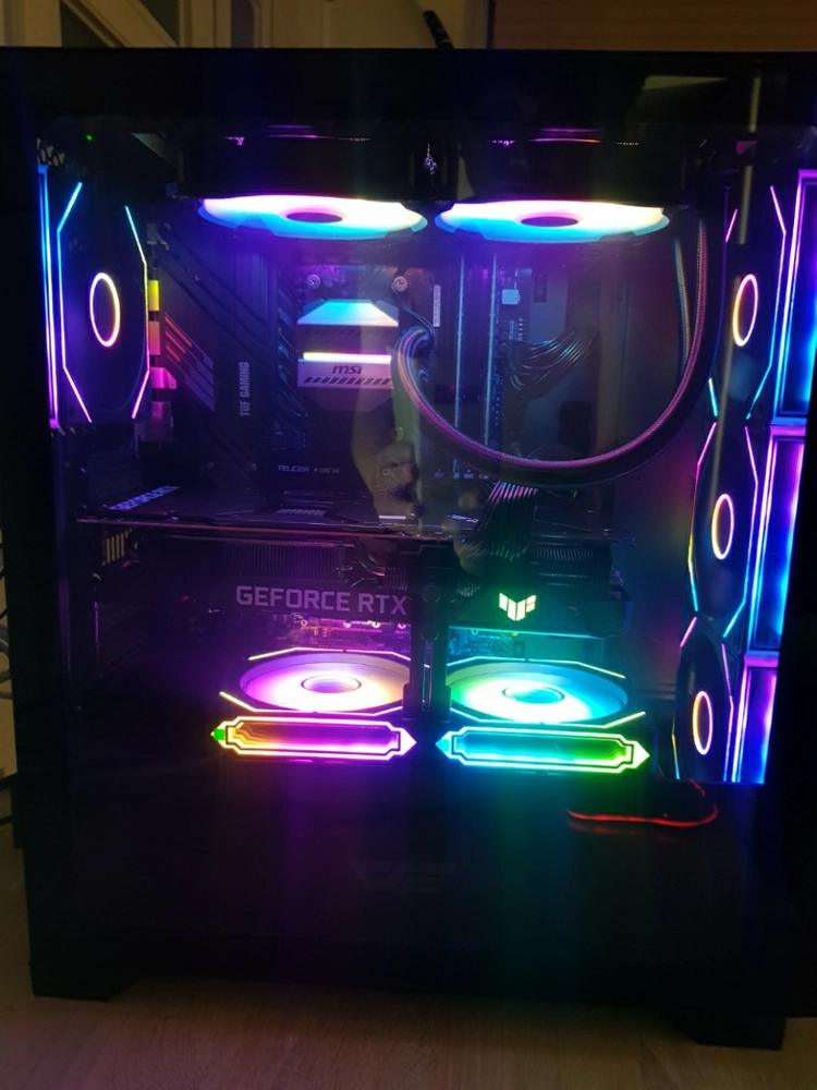라이제 5900X 수냉 32G 1T RTX 3080TUF 본체 미사용 신품급 이미지